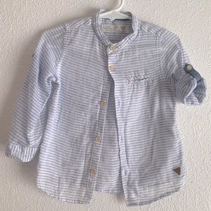 Zara linen shirt